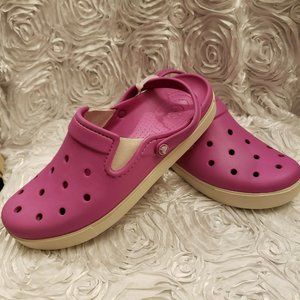 Crocs Slip-On Clog Citilane Wild Orchid Pink Size Men 11 / Women12.5 Unisex New